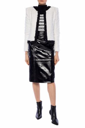 Sculptured-shoulder jacket, zdjęcie 2 Sculptured-shoulder jacket od Balmain